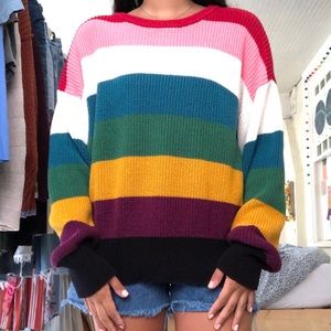 Rainbow Sweater